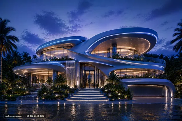 Fasad Modern di Kabupaten Bone Bolango yang Tetap Bernilai — visual arsitektur 1