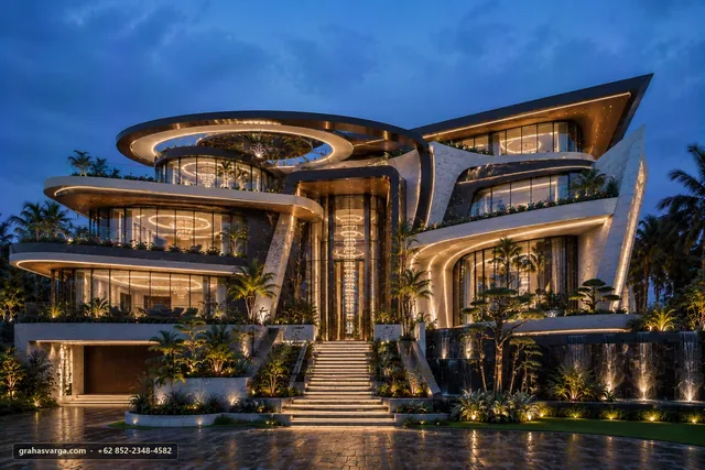 Fasad Modern di Kabupaten Bone Bolango yang Tetap Bernilai — pandangan arsitektur 1
