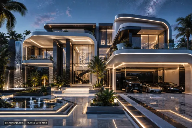 Interior Rumah di Kabupaten Gorontalo Utara: Indah dan Dapat Dihuni — pandangan arsitektur 3